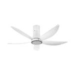 Quạt Trần Nanoco NCF5653-WL  5 cánh, động cơ DC,màu trắng, đèn Led, có remote